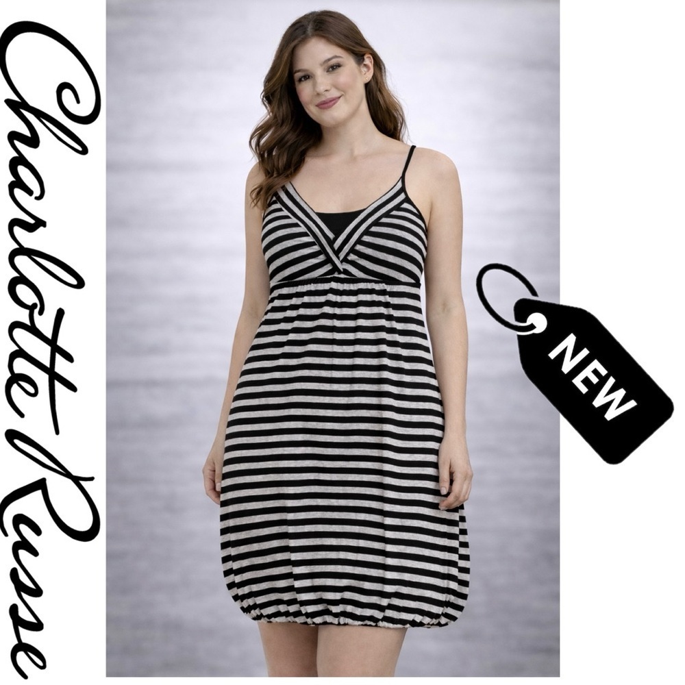 NWT Charlotte Russe striped Dress